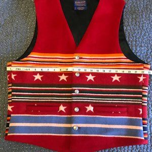Men's Pendleton Vest- High Grade Western Wear - L